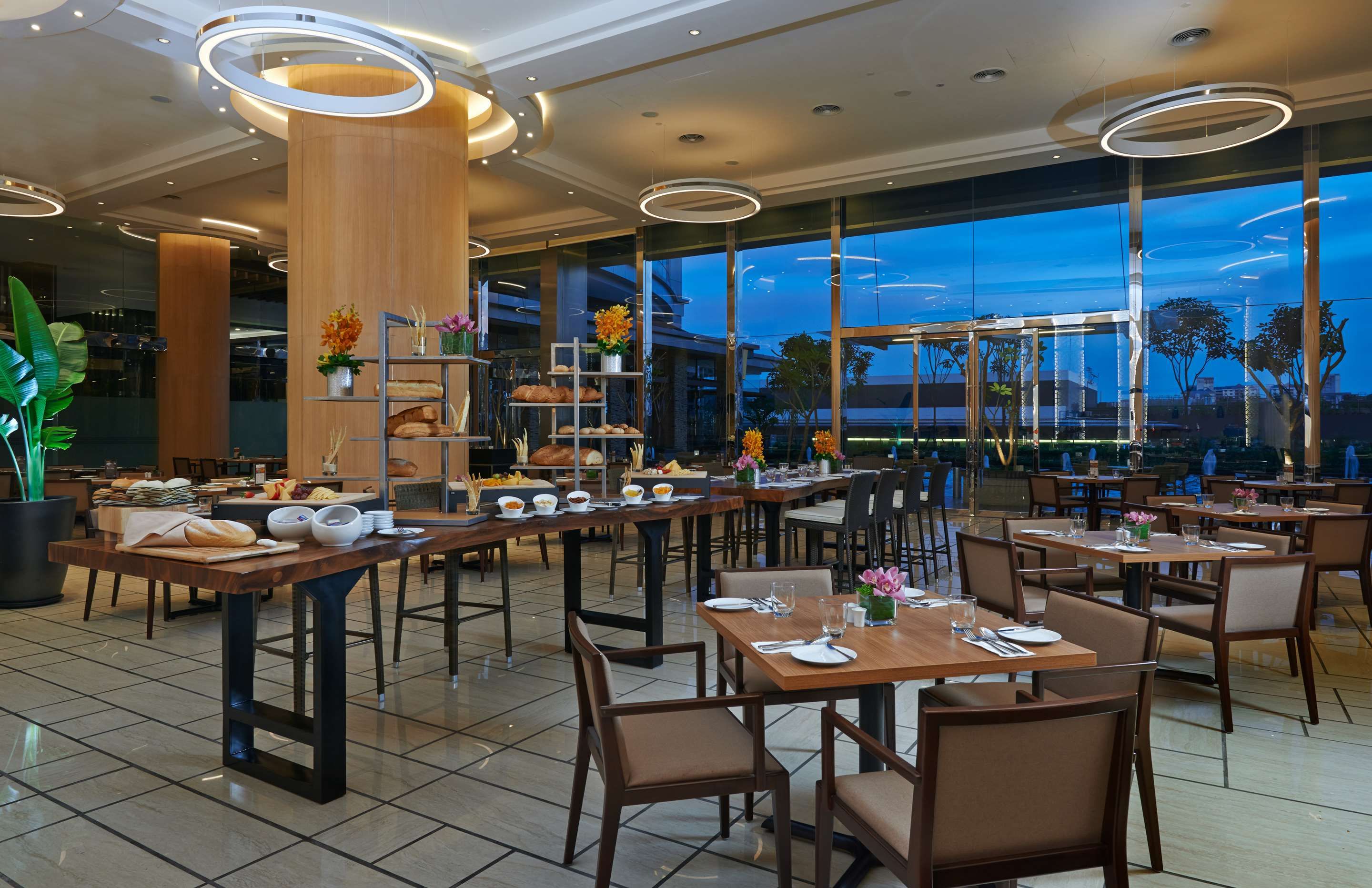 Restaurant view of V E Hotel & Residence