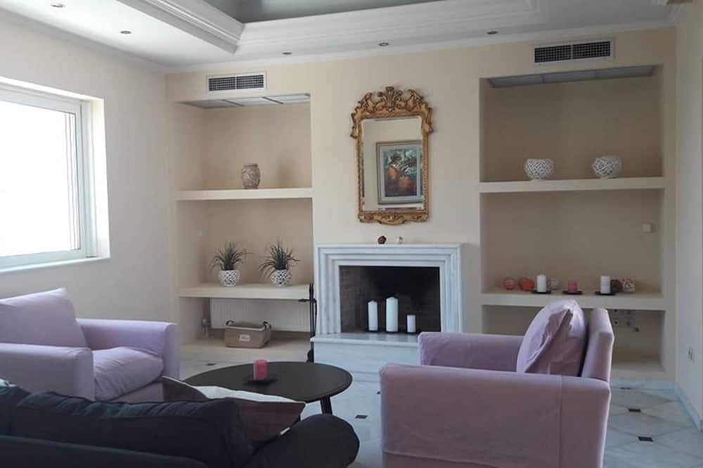 comfortable and fully equipped 3bd apartment with huge verandas . - אתונה - סלון