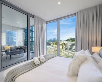 Spacious 3BR in Barangaroo with Free Parking near CBD - Sídney - Habitación