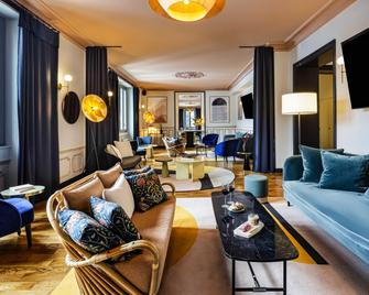 Saint Gervais Hotel & Spa - Saint-Gervais-les-Bains - Wohnzimmer