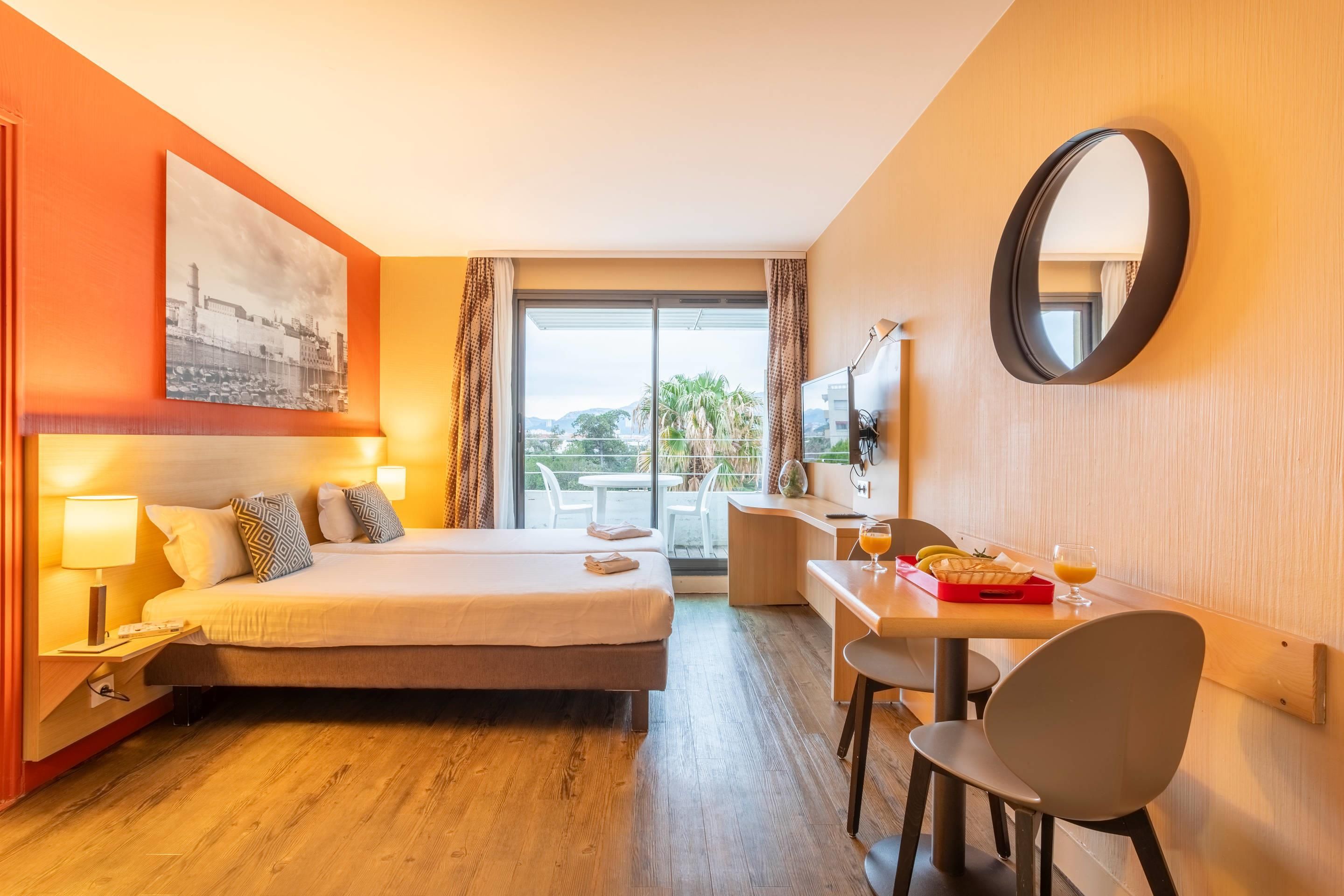 Comfort Aparthotel Marseille Prado - מרסיי - חדר שינה