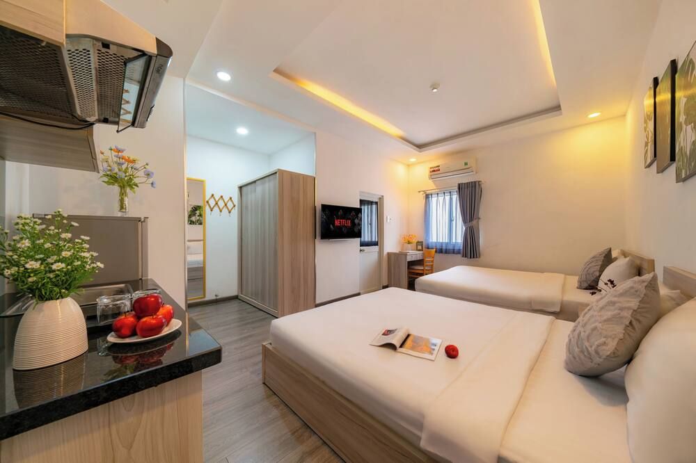 Cactusland Hotel & Apartment - הו צ'י מין סיטי - חדר שינה