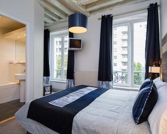 أوتل كلاريت بيرسي - باريس - غرفة نوم