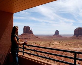 The View Hotel - Oljato-Monument Valley - Balcon
