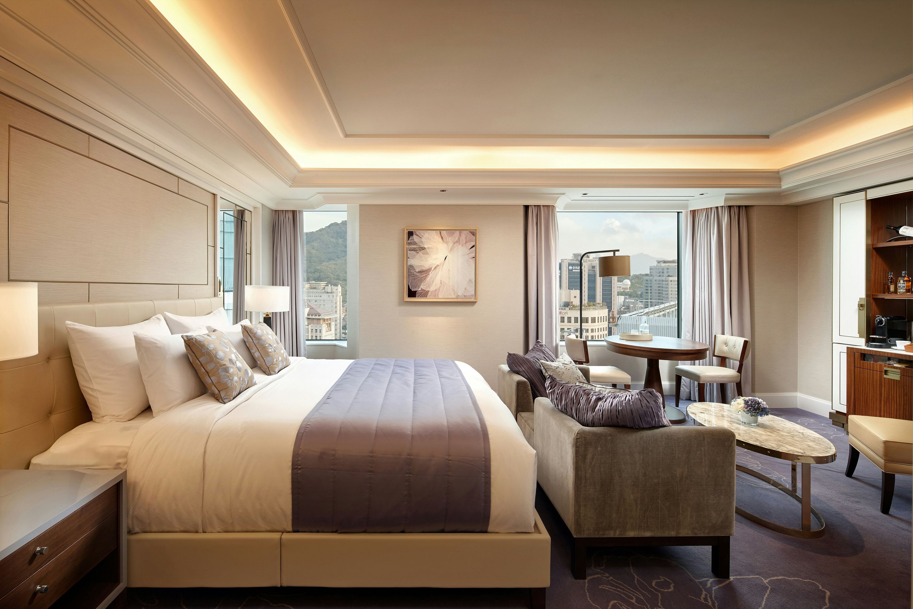 Lotte Hotel Seoul - Söul - Sovrum