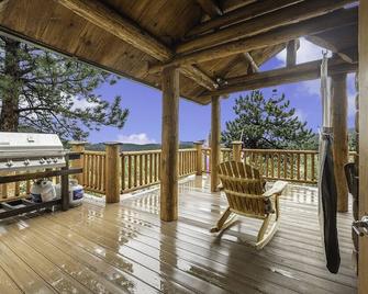 Broadmeadow Cabin - Pet Friendly - Hiking Snowshoeing Ski - Near Allenspark - Estes Park cabin - Allenspark - Balcony