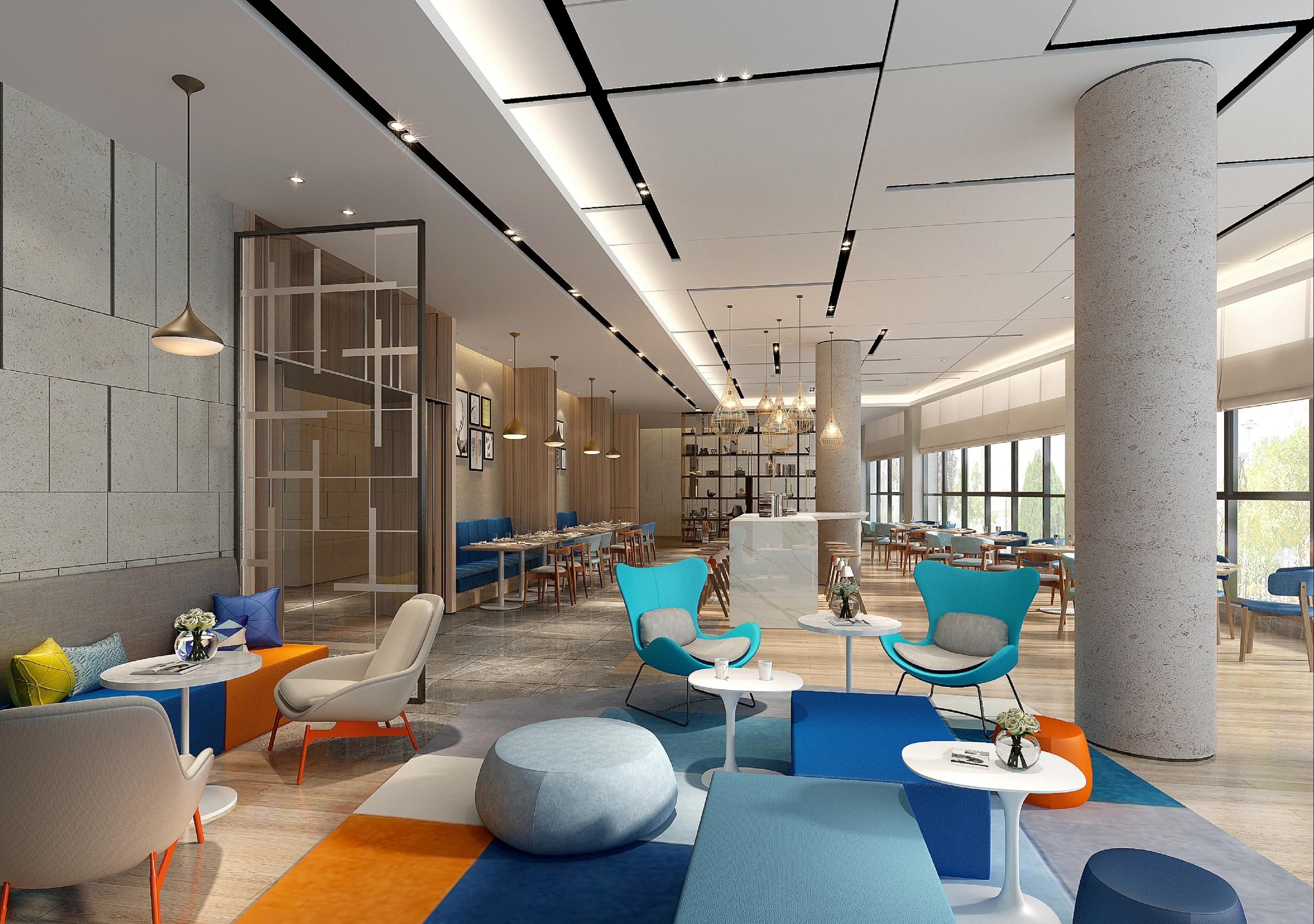 هوليداي إن إكسبرس شاوكسينج باوجيانج باي آيتش جي - شاوشينغ - مطعم