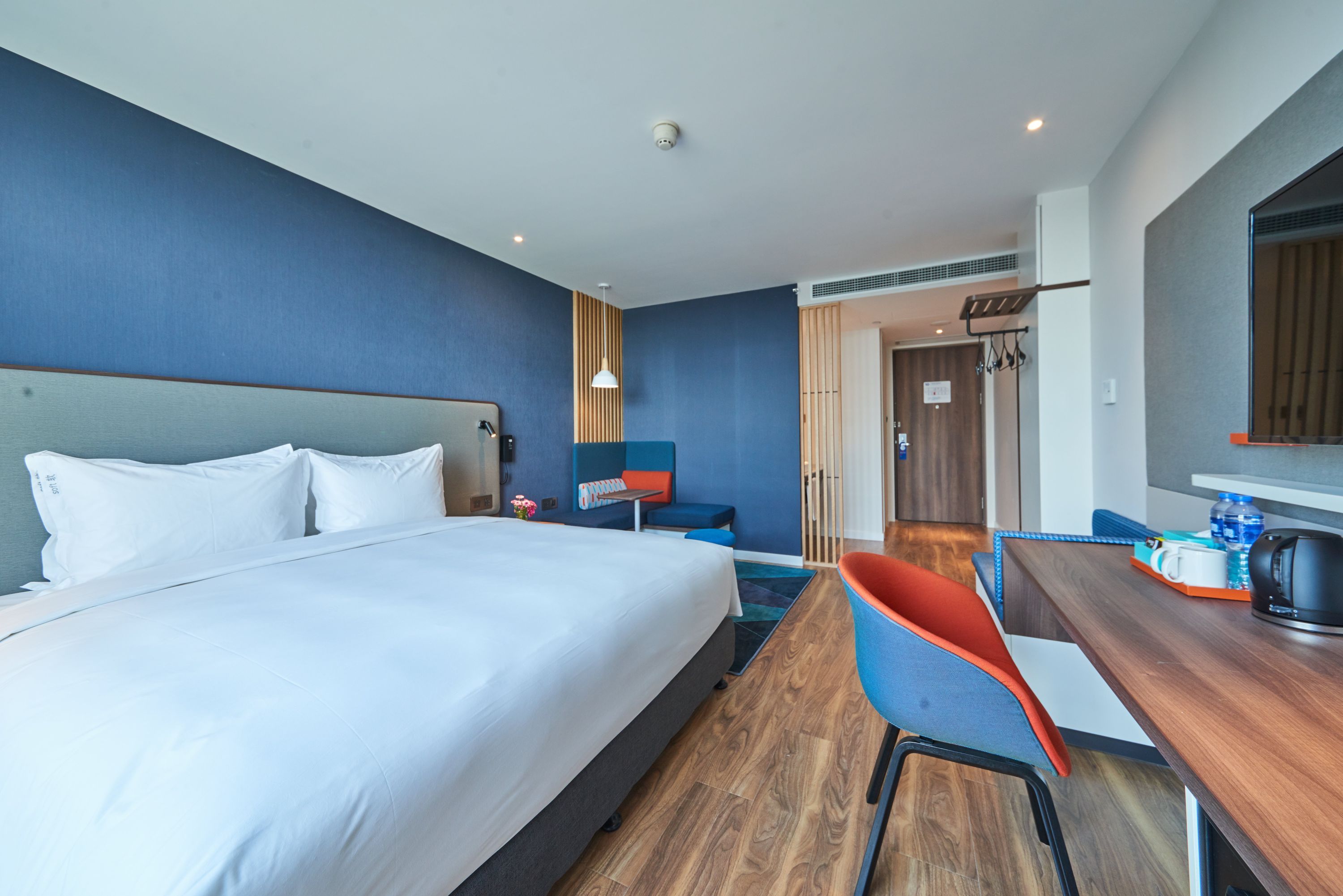 Holiday Inn Express Hangzhou Jiuzhou By IHG - האנגג'ואו - חדר שינה