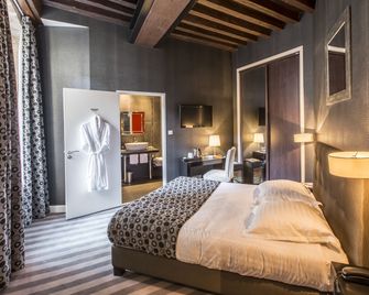 أوتل فيليب لو بون - ديجون - غرفة نوم