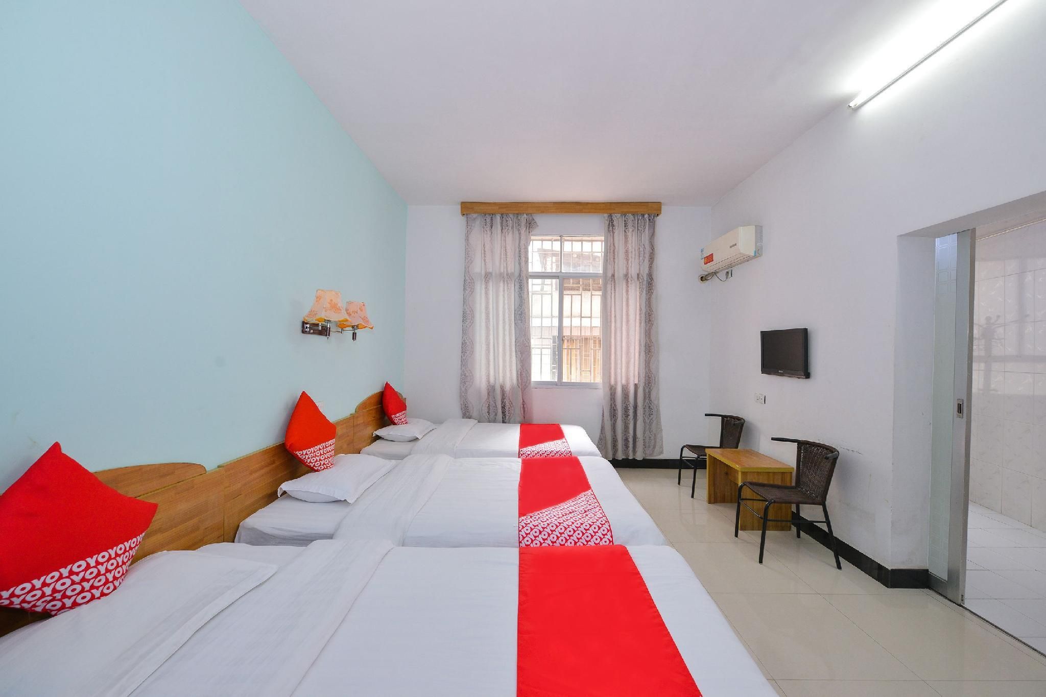 Weather Hotel (Guilin North Railway Station) - גילין - חדר שינה