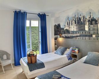Logis Hotel Du Chateau - Bracieux - Camera da letto