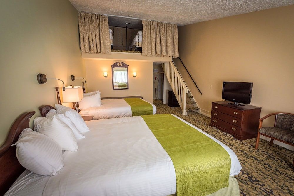 فوكس ريدج ريزورت - نورث كونواي - غرفة نوم