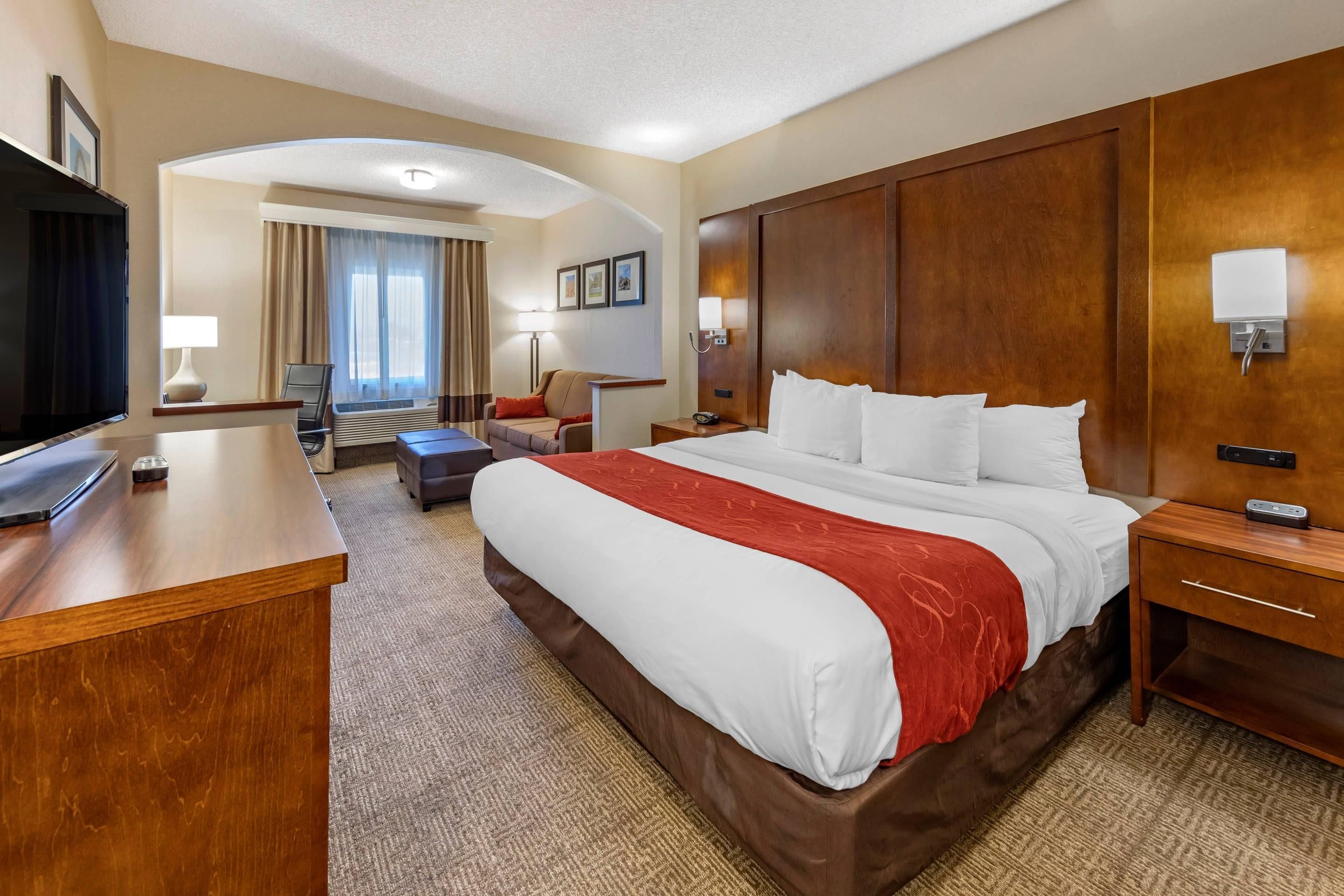 Comfort Suites Near Six Flags Magic Mountain - Stevenson Ranch - Chambre