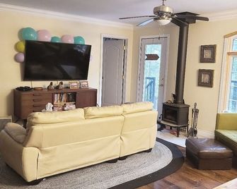 Cozy Family Cottage steps from the lake. - Minden - Living room