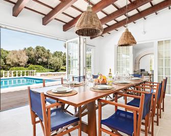 Torre-Villa - Ciutadella Airconditioned Villa with Gated Private Pool (10acres) - Ciutadella - Sala pranzo