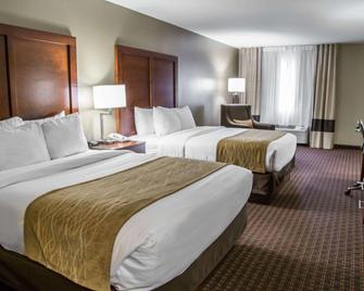 Comfort Inn and Suites Riverview near Davenport and I-80 - Le Claire - Camera da letto