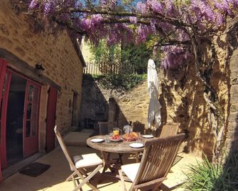 Jacuzzi, sauna, pool. 18thC house. New Listing. - Groléjac - Patio