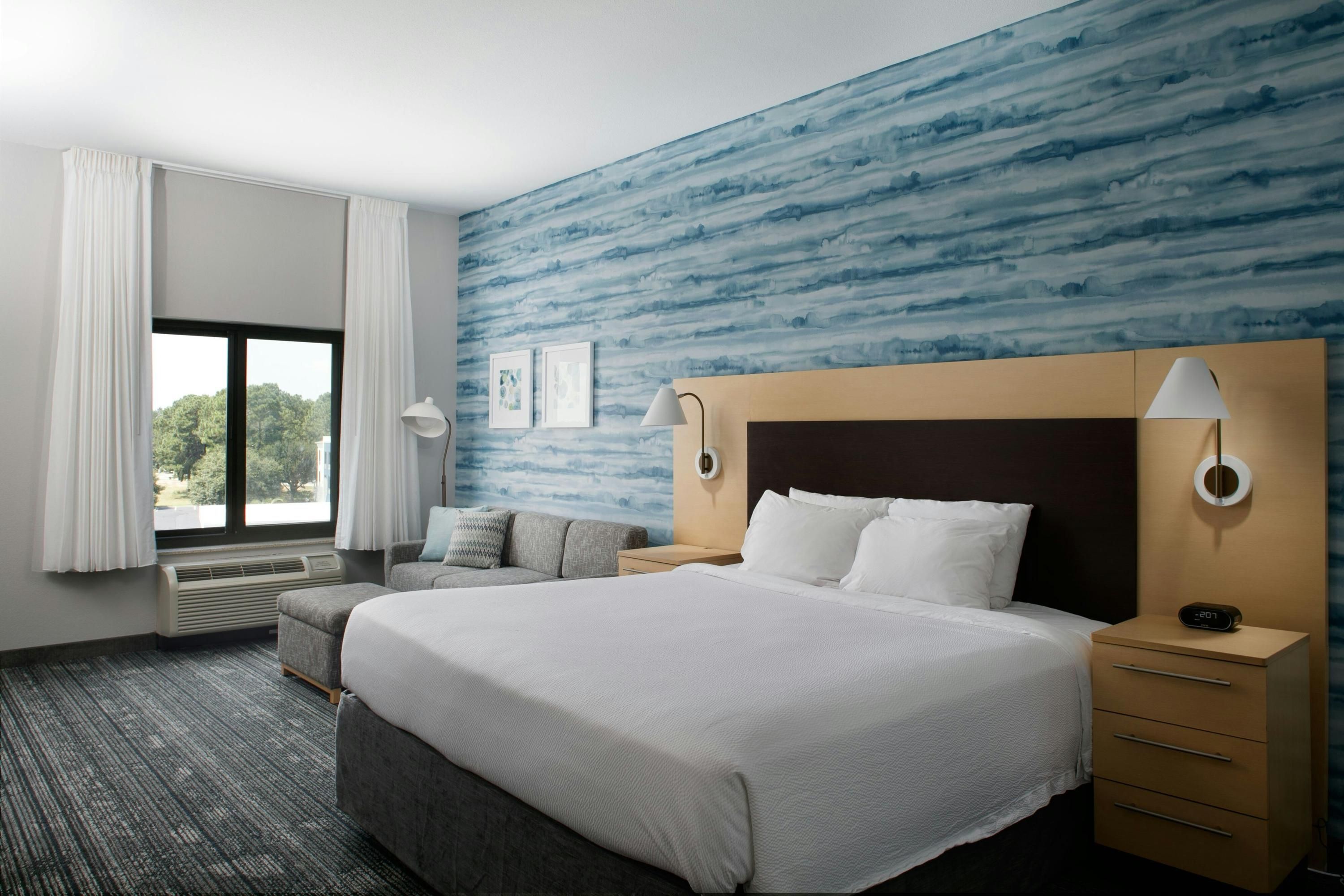 TownePlace Suites by Marriott Savannah Airport - סאוואנה - חדר שינה