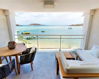 Hotel Les Ondines Sur La Plage - Gustavia - Balkon