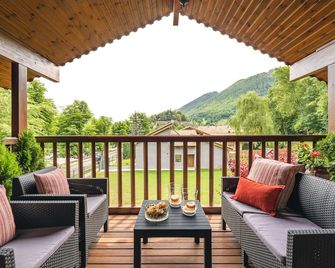 Espectacular apartamento de madera frente al río Ter - Camprodon - Camprodon - Balcon