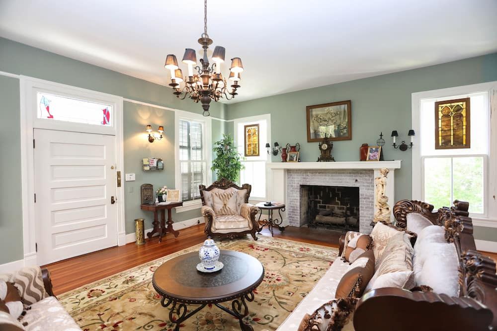 Virginia Point Inn - גאלבסטון - סלון