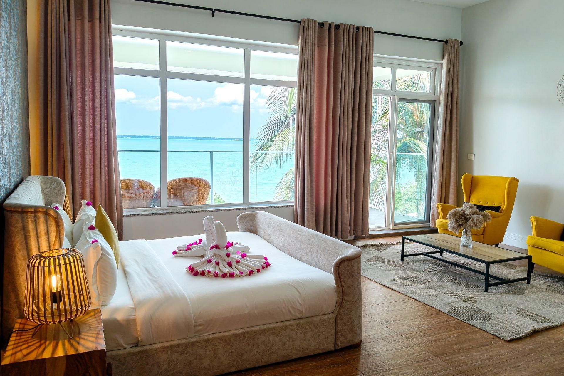 Dt Beachfront Villas - Zanzibar - Slaapkamer