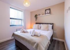 Stunning 1 bed apartment in the heart of Stockport - Stockport - Schlafzimmer