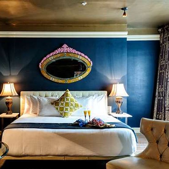 Bedroom view of Riviera Hotel South Beach