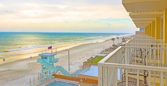 One Bedroom Ocean Front Luxury Condo, Ormond Beach, Florida - Ormond Beach - Μπαλκόνι
