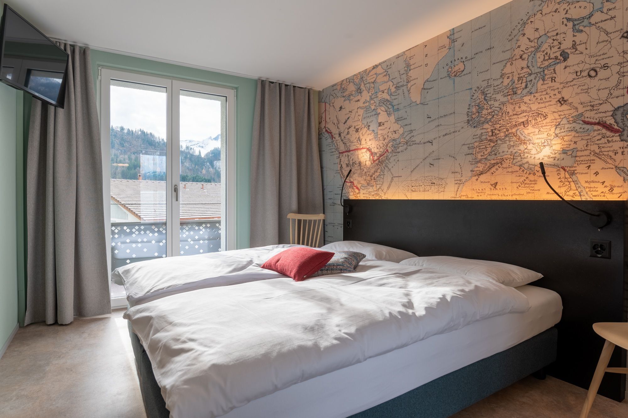 Emma's B&b Lungern - Self Check-in Hotel - Lungern - Schlafzimmer