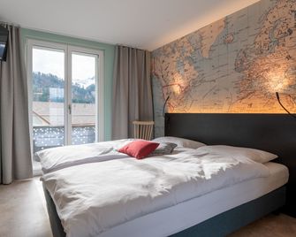 Emma's B&B - Self Check-in Hotel - Lungern - Schlafzimmer