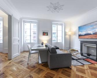 Swiss Luxury Apartments - Genf - Wohnzimmer