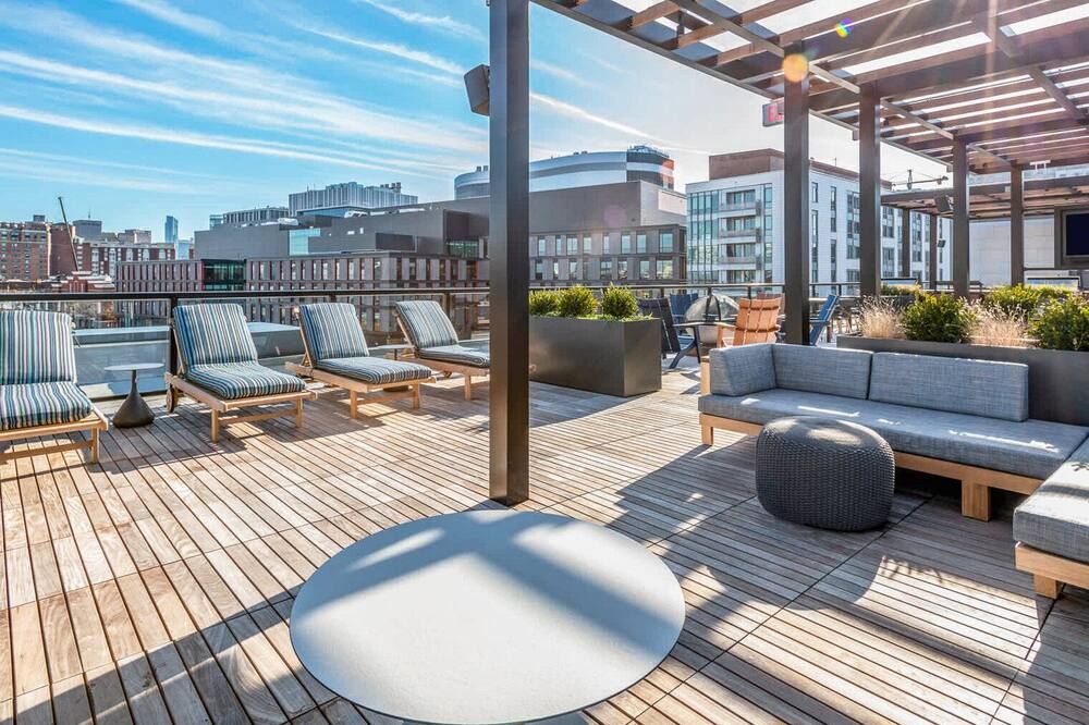 Mod Kendall Square 1BR w/ W/D, near Mass General Hospital - كامبريدج - شرفة