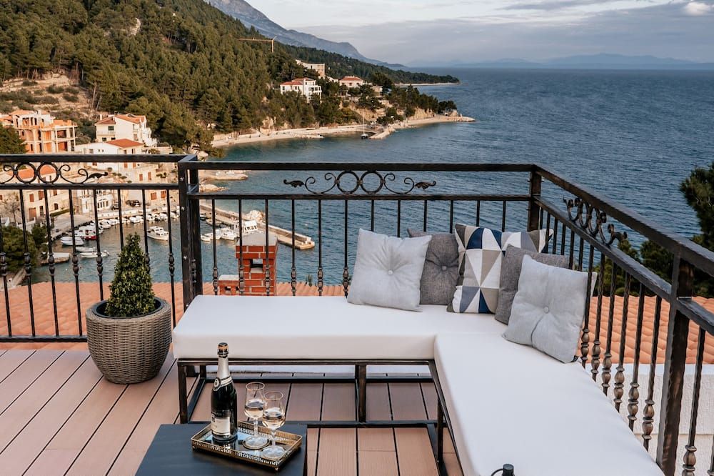 Villa Amore Brela - ברלה - מרפסת