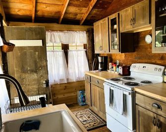 Incredible Lake Michigan views/sunsets. Intimate cottage with sandy beach. - Arcadia - Cocina