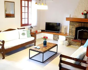 Wood And Stone Villa - Sane - Sala de estar