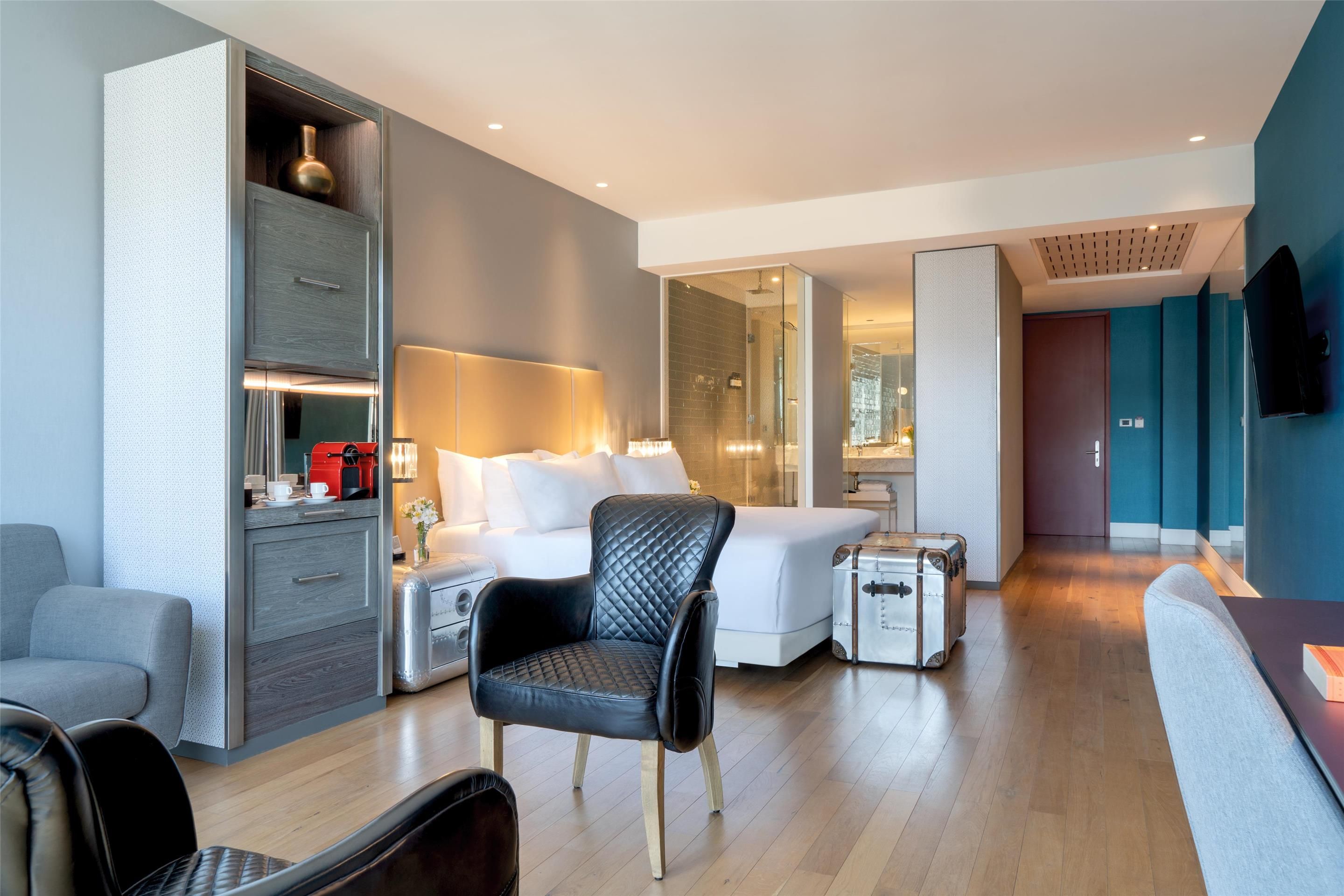 NH Collection Santiago Casacostanera - סנטיאגו - חדר שינה