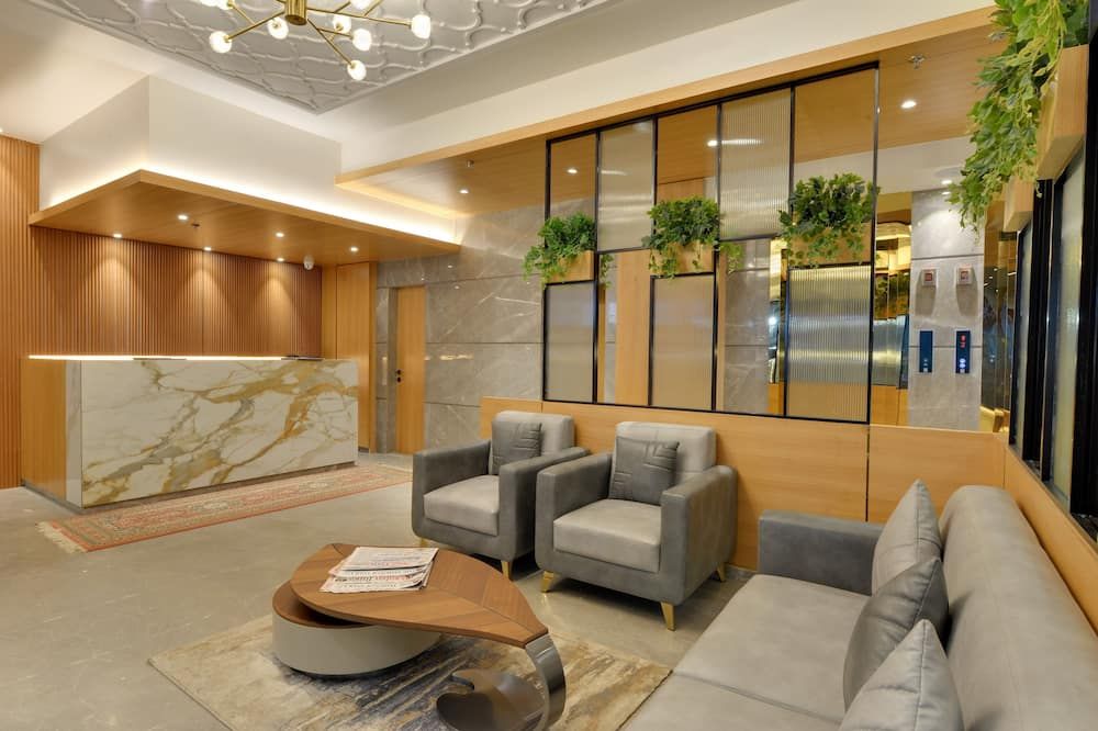 Galaxy Beacon Hotel, Santacruz ,Mumbai - מומבאי - לובי