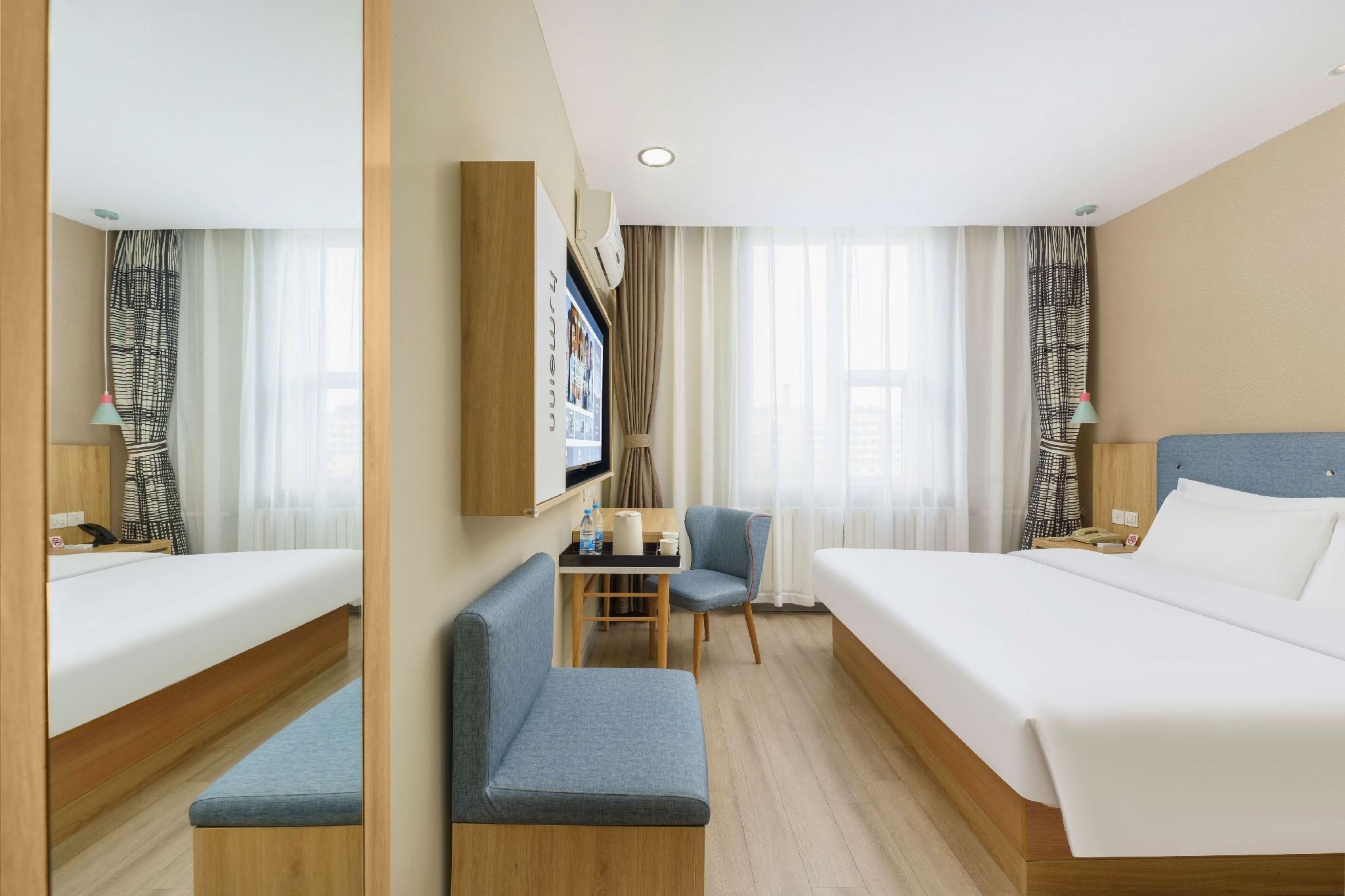 Home Inn Neo Dalian Airport - דאליין - חדר שינה