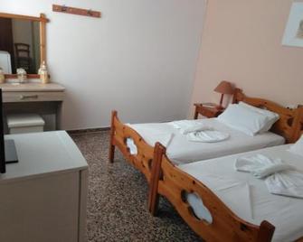 Rooms Apostolis - Patitiri - Slaapkamer