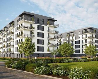 1-bed Top Floor Apartment in Warszawa - Varsovia - Edificio