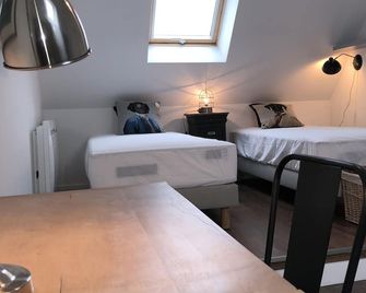 Maison du Phare (in use): charm, authenticity and exceptional view - Port-en-Bessin-Huppain - Schlafzimmer
