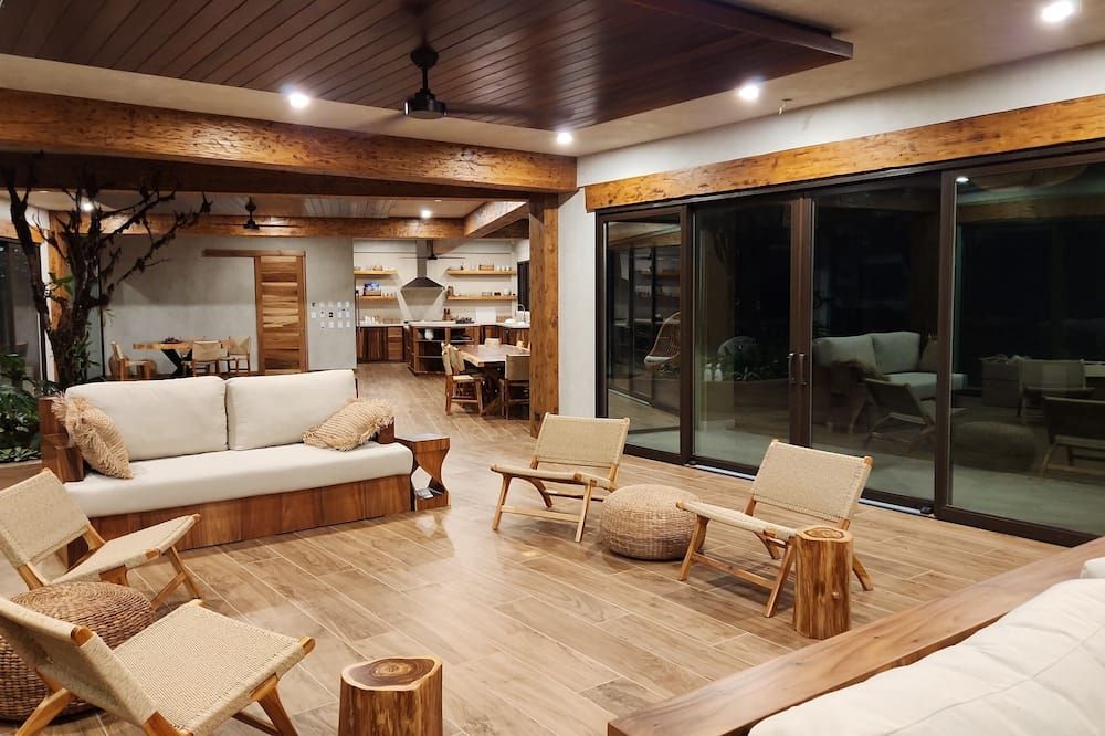 Lamangata Luxury Surf Resort - Dominical - Sala de estar
