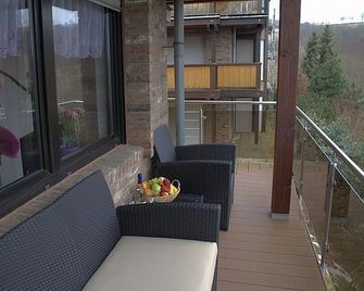 Ferienwohnung Seeblick - Schalkenmehren - Balkon