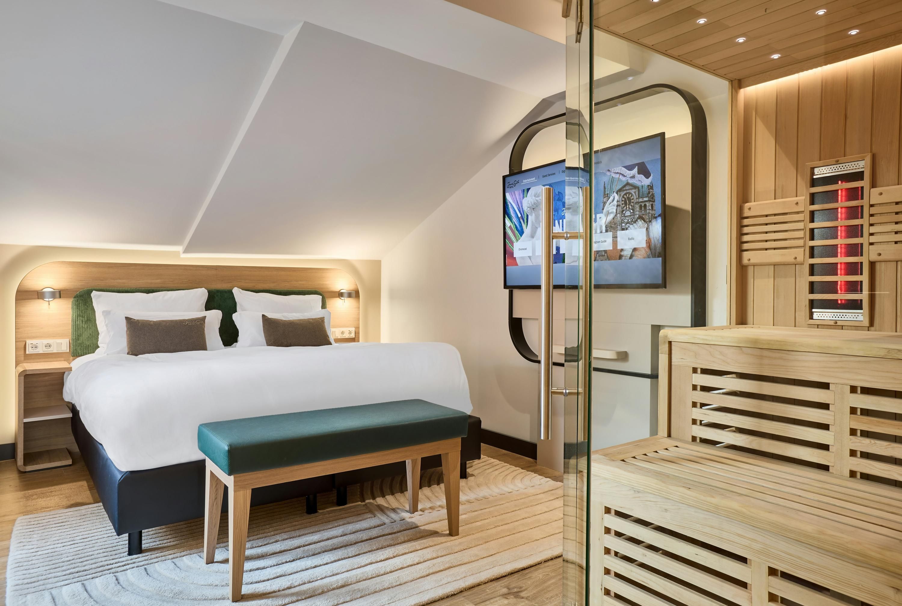 June Six Hotel Hannover City - האנובר - חדר שינה