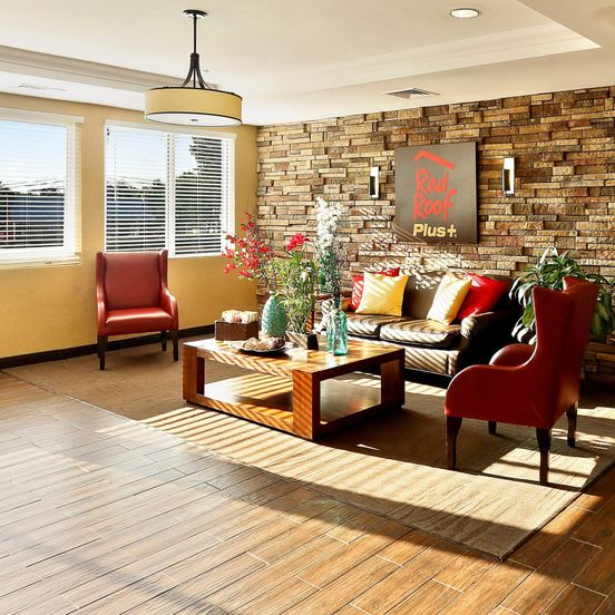 Lobby view of Red Roof Inn Plus+ Washington DC Rockville