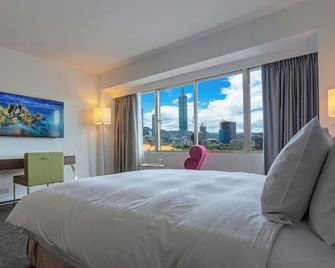 United Hotel - טאיפיי - חדר שינה