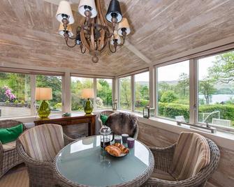 Luxury Scottish holiday house on the shores of Loch Awe with boat house, jetty, - Inveraray - Dining room