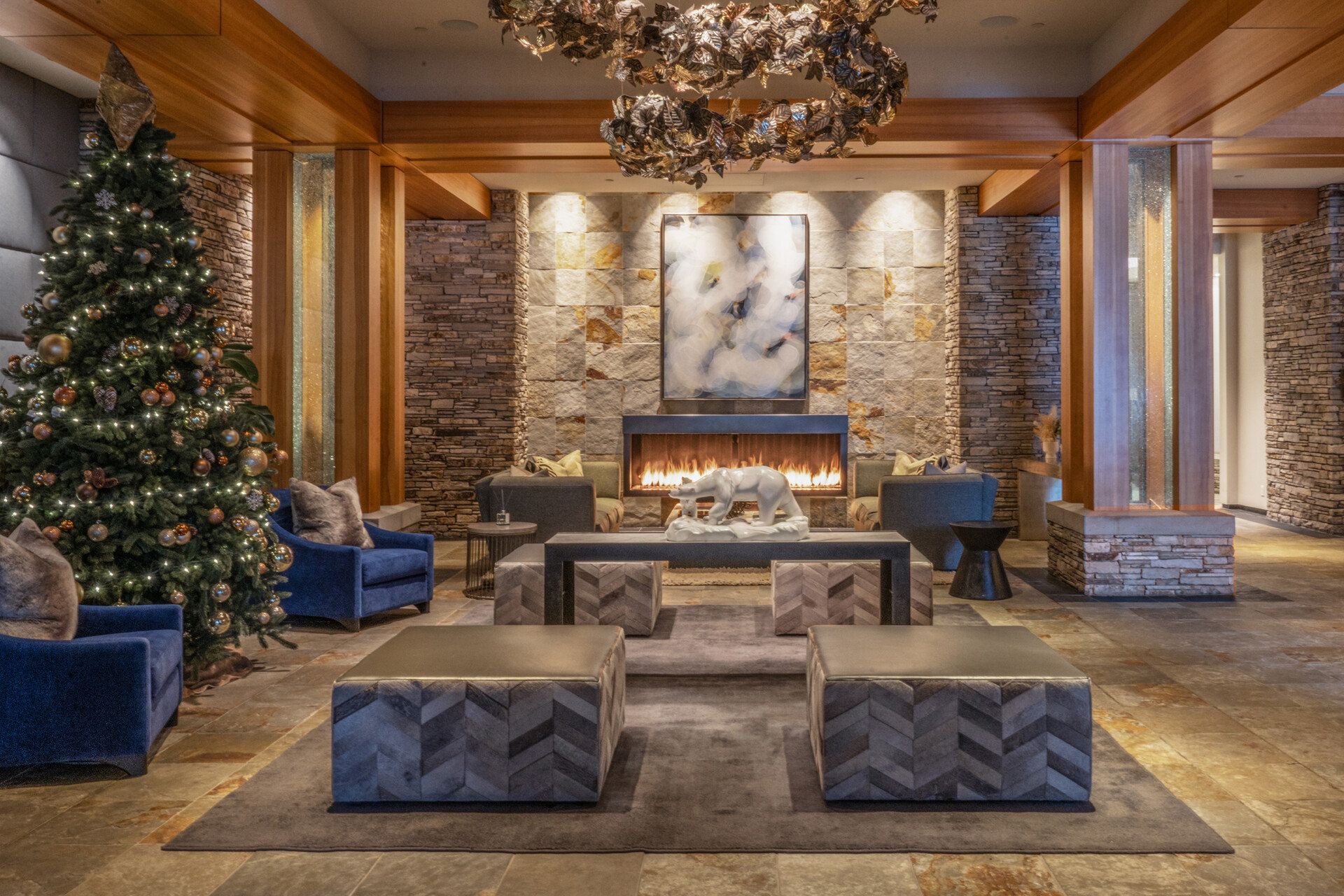 Four Seasons Resort Whistler - וויסלר - טרקלין