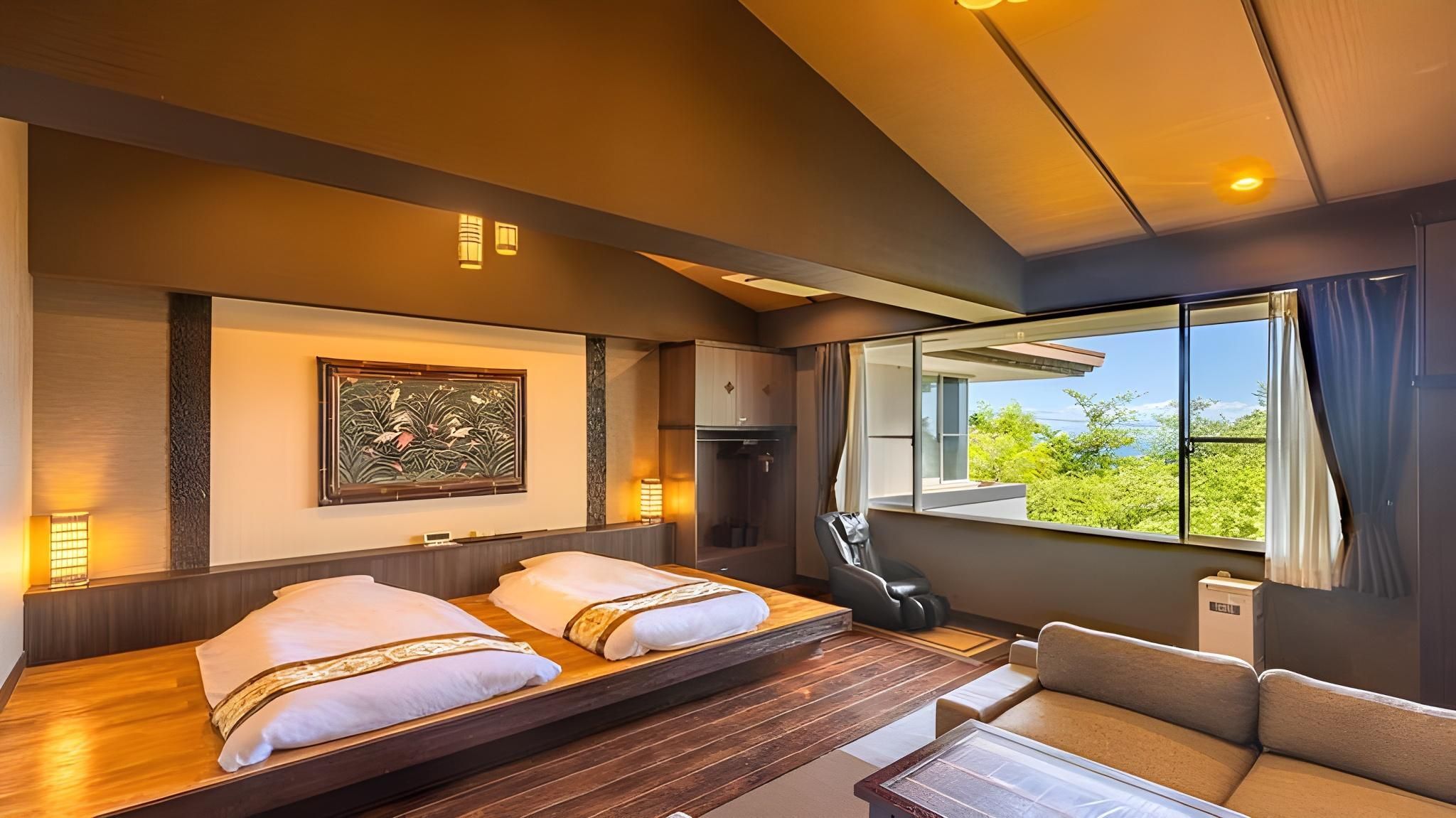 Hotel And Spa Anda Resort Izukogen - איזו - חדר שינה